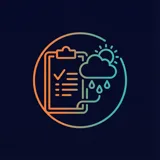 Planning and preparation icon - airspace clearance and weather monitoring for drone shoots Marietta Ohio